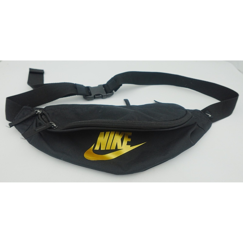 Nike Waistbag Unisex Sports Bag Travel Casual Black Fanny Pack